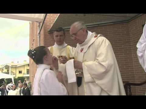 First Communion from Pope Francis
