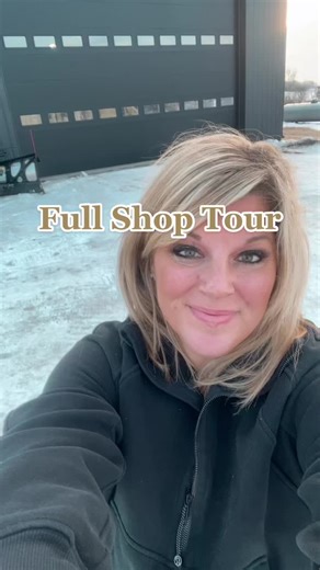 Newly Built Barndominium Shop Tour with Kristen Fox