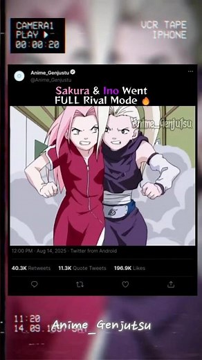 Sakura & Ino Went FULL Rival Mode 🔥| Naruto Episode 3
