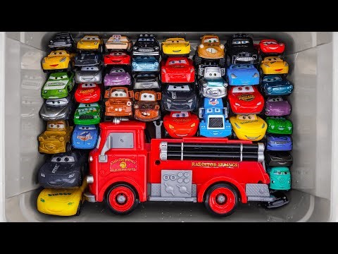 Disney Pixar Cars Unboxing Review | Mack Truck Rust eze Lightning McQueen Cruz Ramirez