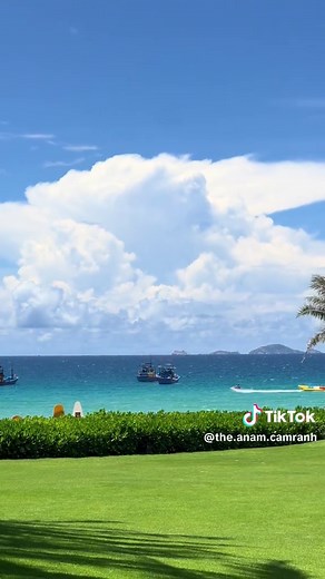 Beach time!! #theanamcamranh #Theanam #summertime #beachescape🏖🏝🌊🌊 #beachvibes #xuhuong #luxuryvacation