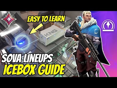 Valorant Sova Icebox Lineups - Must Know Tips and tricks