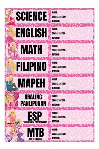 Subject Label Stickers are now available! Updated subjects MATATAG Curriculum Personalized Name Tag, Bag tag, Pencil Wrap More designs are available! Open for reseller pm us 😉 WE GIVE DISCOUNT & FREEBIES FOR DIRECT ORDER Location Camarin North Caloocan Brgy 175 Cod available Lazada, Shopee & TikTok Shop 🛒https://s.lazada.com.ph/s.pMQVg 🛒tiktok.com/@beverlybev04 🛒https://s.shopee.ph/40R084lRM1 #backtoschool #NameTag #BagTag #PencilWrap #SubjectSticker #Stickers #NotebookLabels #subjectlabel #