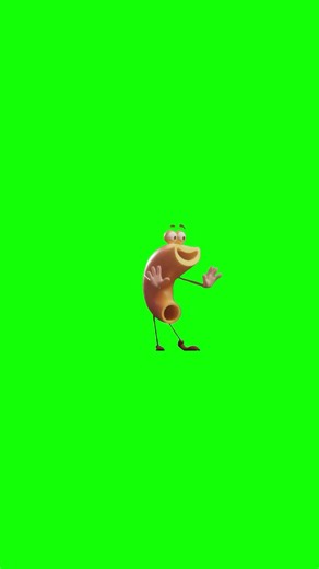 Macaroni Macarena Dance meme - Green Screen - Sausage Party: Foodtopia