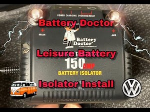 Dual Battery Doctor Isolator Install on VW Bus