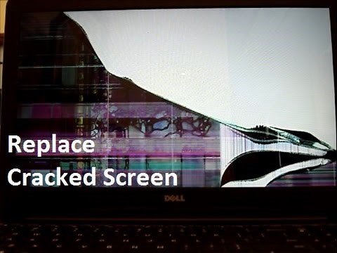 Laptop screen replacement / How to replace laptop screen Dell Inspiron 15 5547