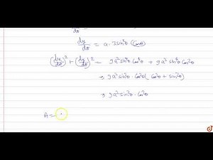 Find the area 0f the hypocycloid `x=a cos^3 theta`, `y=a sin^3theta`