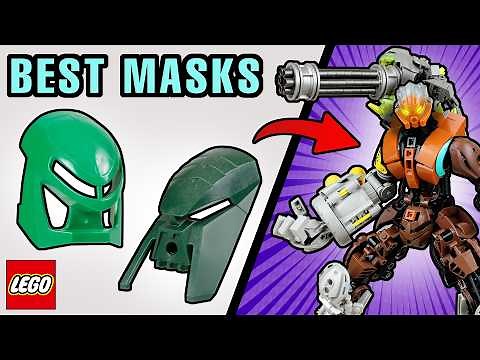 5 BEST BIONICLE MASKS + Using Them in LEGO MOCs