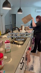 I've never walked into a home to judge someone. I walk in to help.