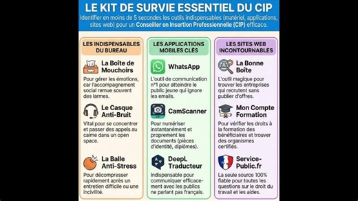 Kit de Survie du Conseiller en Insertion Professionnelle | Le Repere des CIP