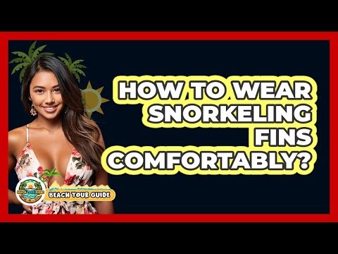 How To Wear Snorkeling Fins Comfortably?