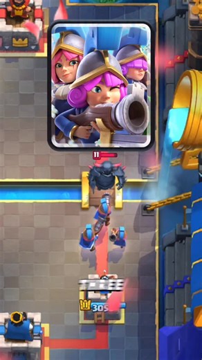 Three Musketeers Rework Explained #clashroyale | Tryaz Gaming