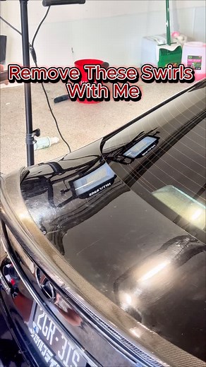 6 min of polishing 1.5 (very damaged) square feet. Only first 2 steps. Still went back and polished again with DA and fine cut. Some deep stuff straight through to the metal on the panel, obviously can’t be buffed out. Now do it over the entire car. | Spectrum Auto Studio