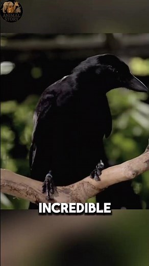 Crow uses tools like a genius to get its food #animals #facts #birds #crowfacts #crow