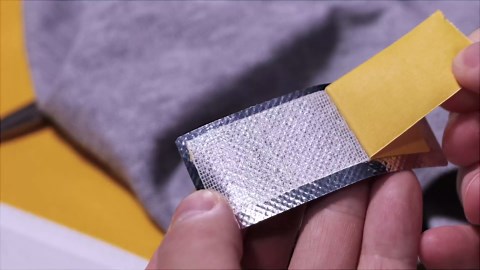 Patch Magic Adhesive, Peel and Stick Adhesive Kit, Washable, No Residue for Girl Scout Badges, Patches, Fabric and DIY Crafts, No Ironing or Sewing, Freestyle Cut to Fit, 3 Pack