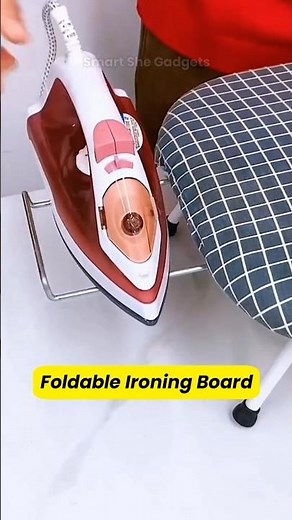 Foldable Ironing Board for Small Homes 🔥