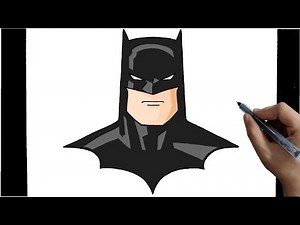 How To Draw Batman Face