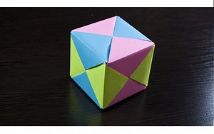 🥇 Cómo Hacer un【CUBO】de Papel Origami