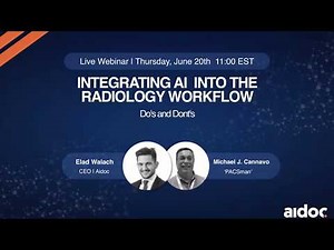 Integrating AI into the radiology workflow – Do's and Donts