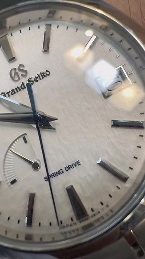 The Snowflake #grandseiko #grandseikospringdrive #watchcollector #watches #horology