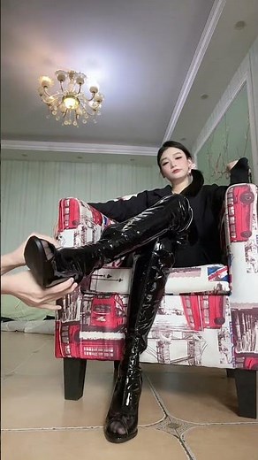 Asian high boots - Fashion leather boots #fashion #trends #leather #highboots