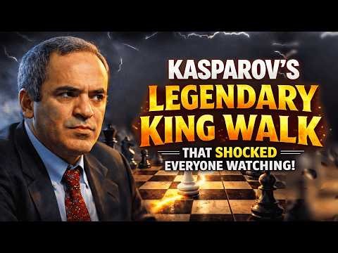 The CRAZIEST King Invasion You’ll Ever See: Young Kasparov DESTROYS in 105 Moves (1977)