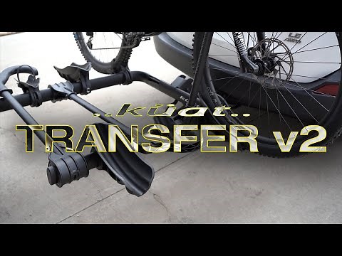 Kuat Transfer V2 Review || Hitch Mounted Bike Rack || Unboxing & Install || 2021 || 4K