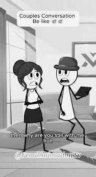 Couples conversation Be like 😅😅Ep41 #relationshiphumor #animation #funny #memes #comedy