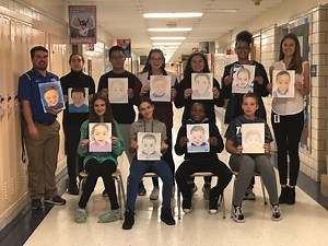 Stratford Students Create Portraits For Children In Need