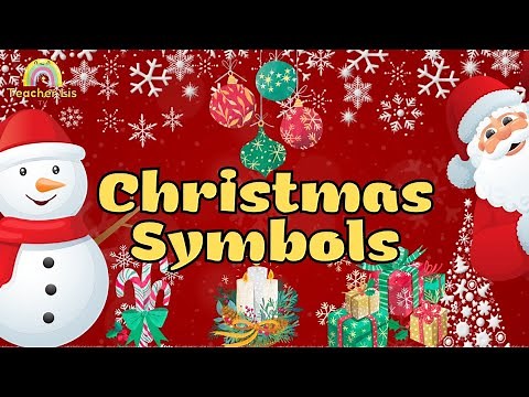 Christmas Symbols for Kids | Vocabulary for kids