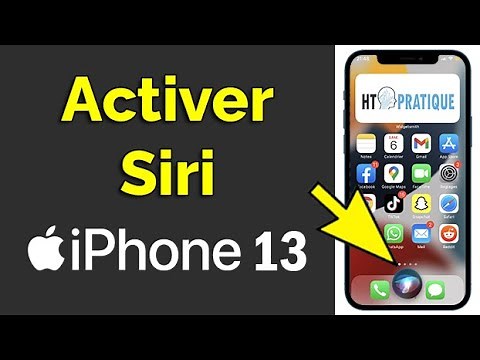Comment activer Siri sur iPhone 13 (Mini et Pro Max)