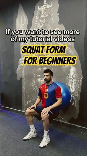 Best Squat Form for Beginners – Stability Ball Squat