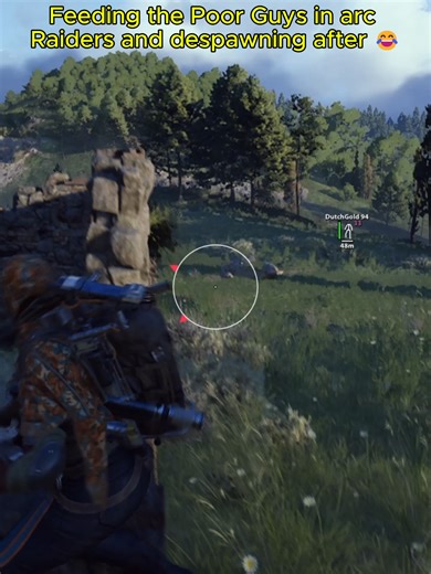 Feeding the Poor Guys in arc Raiders and despawning after 😂 join discord.gg/syntax to get it aswell #arcraidersfr #arcraidersgame #arcraidersglitch