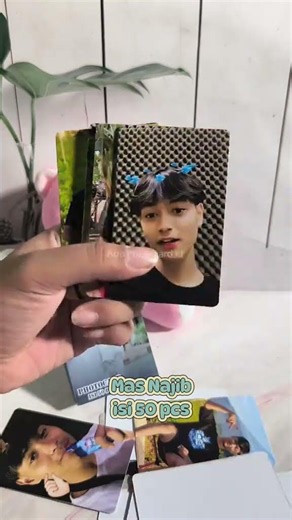 Mas Najib Photocard set of 50 pcs, comes with rare card and keychain bonus #photocardincluded