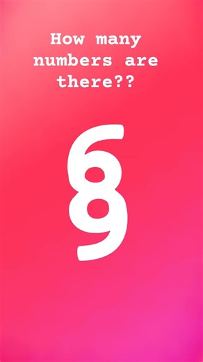 How many numbers are there???