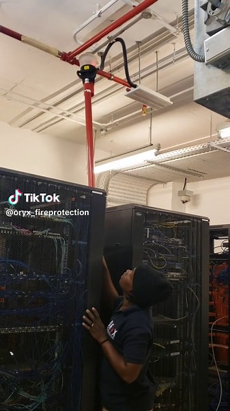 Oryx Fire Protection FM 200 Test Countdown