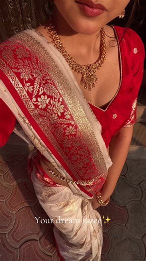 Keeping it simple, keeping it graceful ✨ Saree from @kaycollection #kaycollection #fyp #tiktokfyp #desi #explore