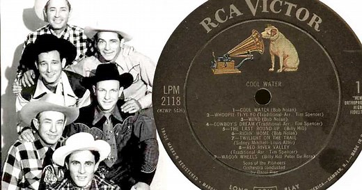 The Memorable “Cool Water” by The Sons of the Pioneers and Bob Nolan