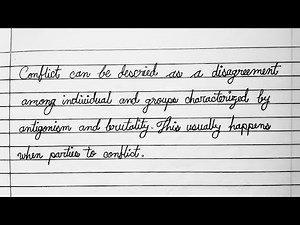 How to write beautiful English handwriting easy step by step | Handwriting practice