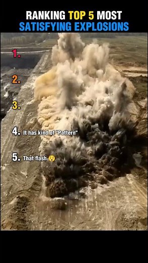 Ranking Top 5 Most Satisfying Explosions 💥🤯