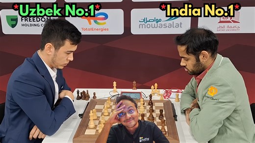 Uzbek No.1 Nodirbek Abdusattorov played against India no.1 Arjun Erigaisi at the World Blitz 2025. It was an intense game filled with a lot of tactics and interesting moments. Commentary by IM Sagar Shah. Video: ChessBase India #Chess #ChessBaseIndia #ArjunErigaisi | ChessBase India