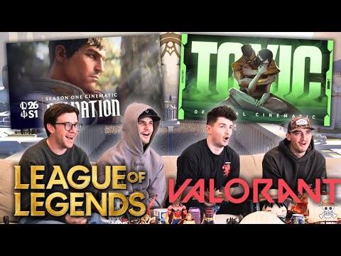 ABSOLUTE FIRE🤯...League of Legends "For Demacia" / Valorant "Welcome to my world" REACTION