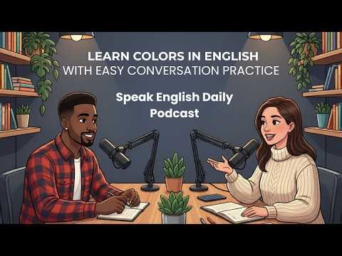 LEARN COLORS IN ENGLISH WITH EASY CONVERSATION PRACTICE