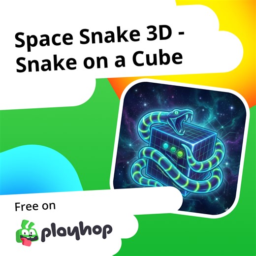 Space Snake 3D - Snake on a Cube: Play Online For Free On Playhop