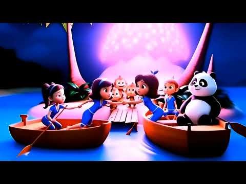 “Kids Discover a Magical Island 🌈✨ | 3D Cartoon Adventure Story”