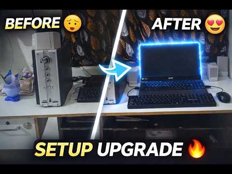 Simple Desk Setup for Students 💻✨