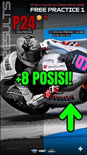 VEDA EGA P24? JANGAN PANIK DULU, INI FAKTANYA! 🤫🇮🇩 #VedaEga #Moto3