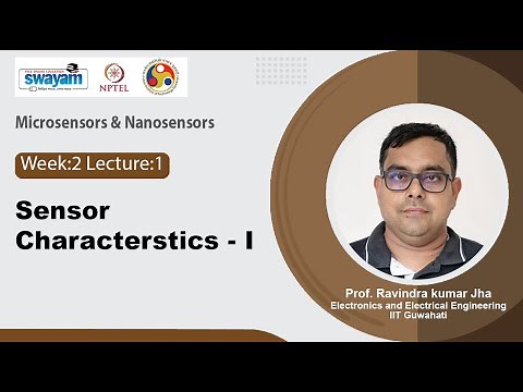 Lec 6: Sensor Characterstics - I