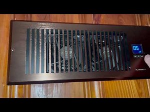 AC Infinity's Airtap Quiet Register Booster Fan with Thermostat Control, Heating Cooling AC Vent