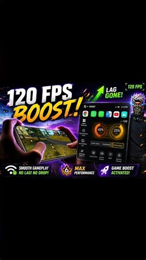 Smooth Aim 🎯 | Get 120 FPS 🔥 Bas Ye 3 Settings ON Karo! #freefire #pubg #120fps #fps